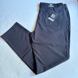 NWT Men's Footjoy Moxie 5 Pocket Perfect Black Pants W38/L32